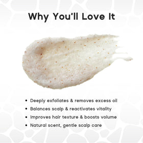 HALOVIDA walnut-shell-particles close-up for gentle exfoliation