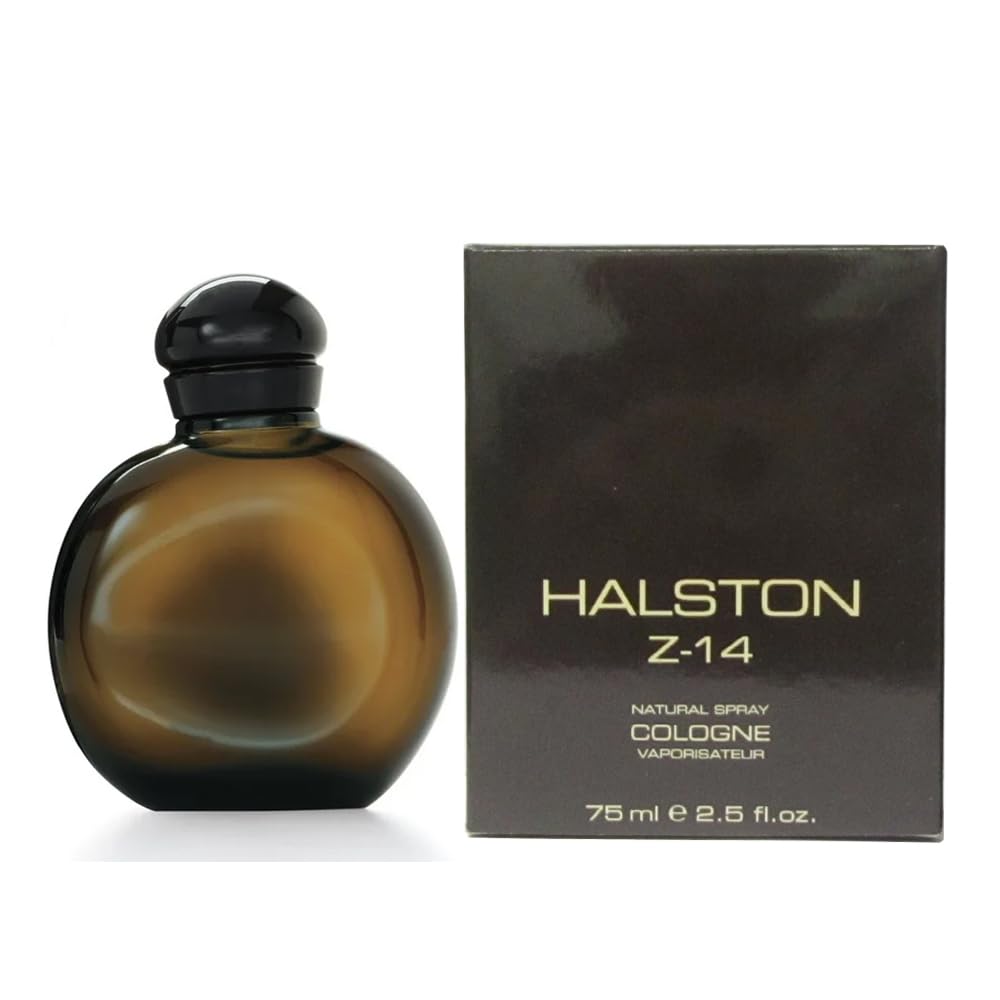 Halston Z14 men’s cologne bottle front view for everyday confidence.