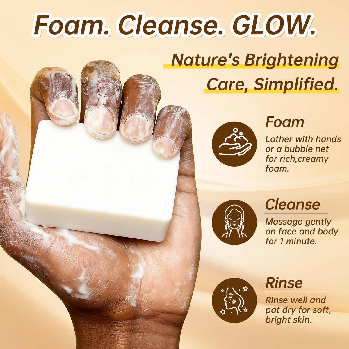 Halsyse compact soap bar packaging with clear product label.