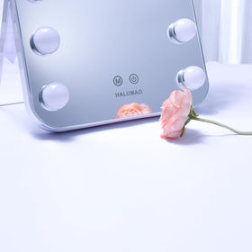 Halumao gift-ready lighted mirror ideal for makeup lovers.