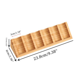 HAN SHENG tabletop essential oil display stand with six slots for quick access.