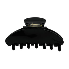 Hana Mia luxury black claw clip 4-inch for secure half-ups.