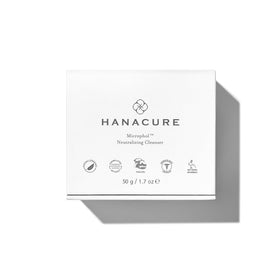Hanacure Microphol cleanser foamy lather delivering a soothing cleanse