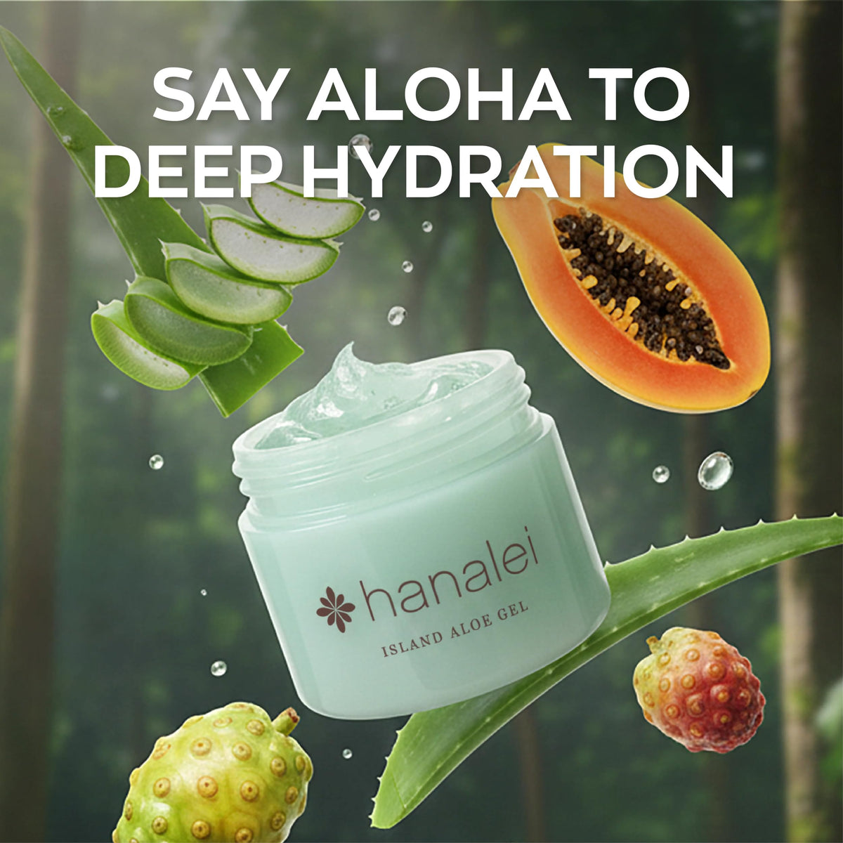 Hanalei Aloe Gel cruelty-free logo and certification