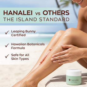 Hanalei Aloe Gel with papaya enzyme nourishes skin