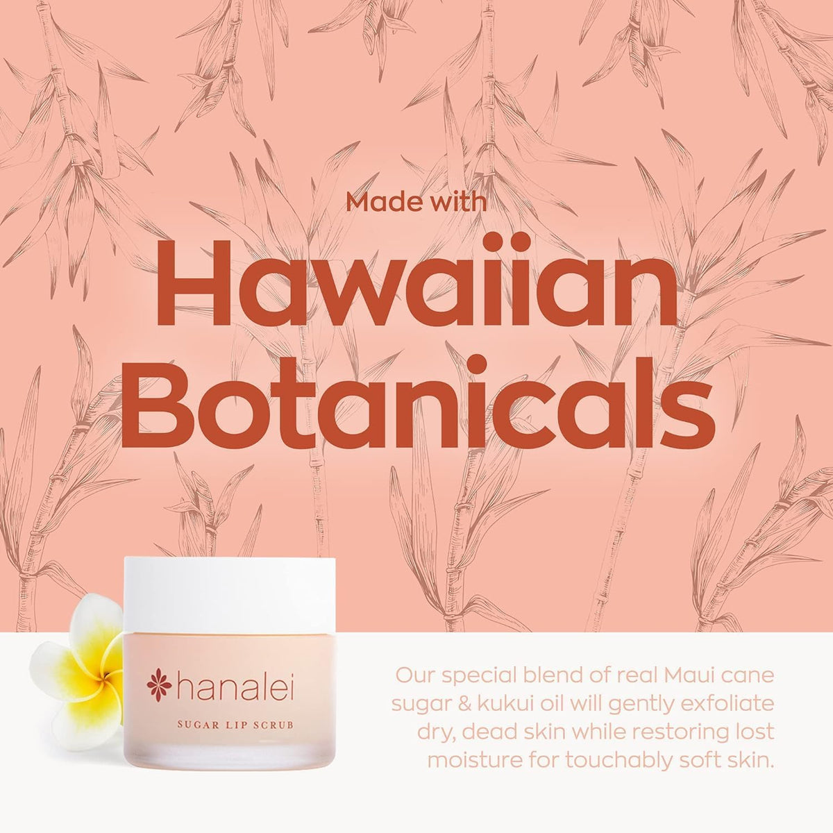 Cruelty-free Hanalei label on product packaging