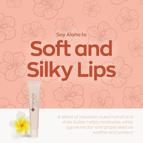 Display of Hanalei Lip Care Duo on vanity