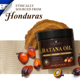 Handcraft Blends Batana oil raw paste closeup showing moisture-friendly texture.