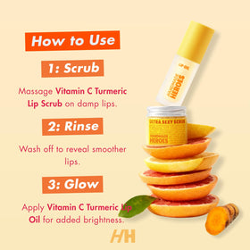Handmade Heroes dry lips smoothing gloss for everyday wear.