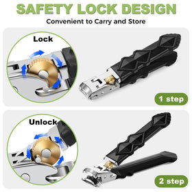 HANDWENG leather case keeps tools organized and protected.