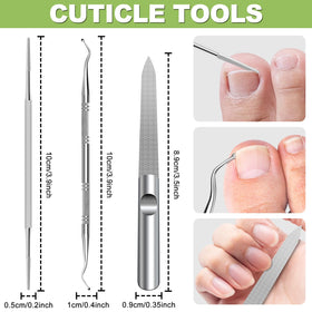 HANDWENG long-handle clippers provide extra leverage for thick nails.