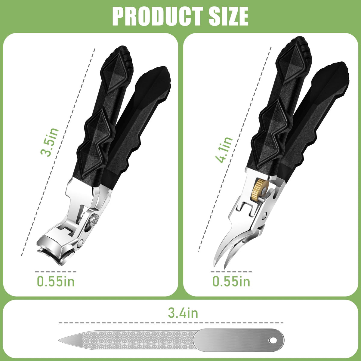 HANDWENG long-handle design reduces effort with ergonomic grip.