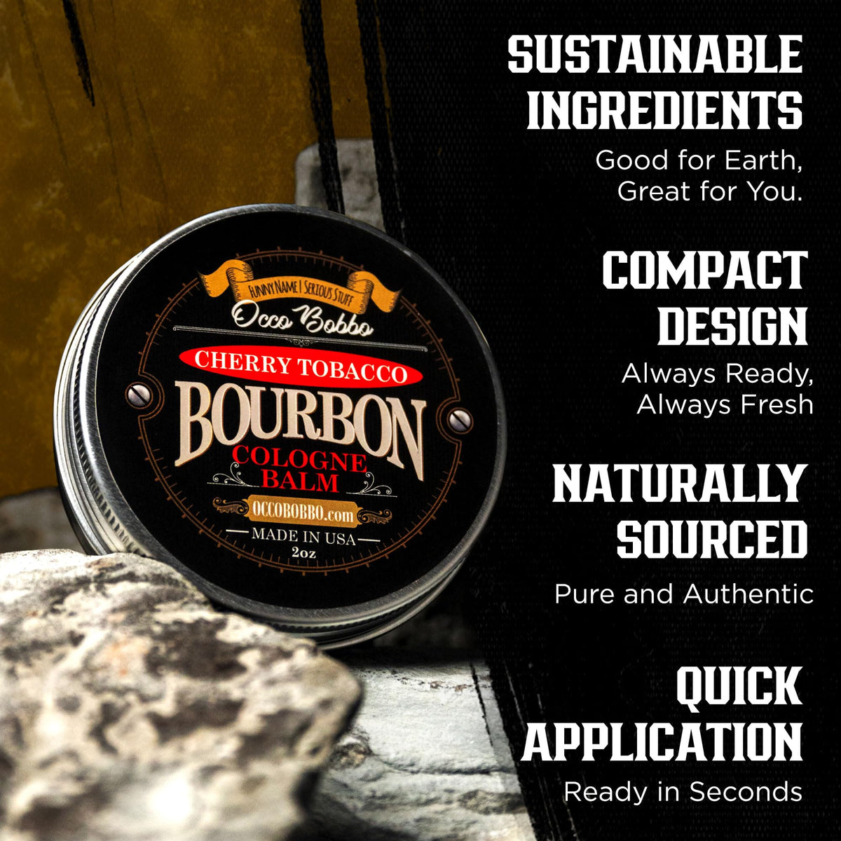 Handy Hound Occo Bobbo cherry tobacco bourbon scent on skin during daily routines
