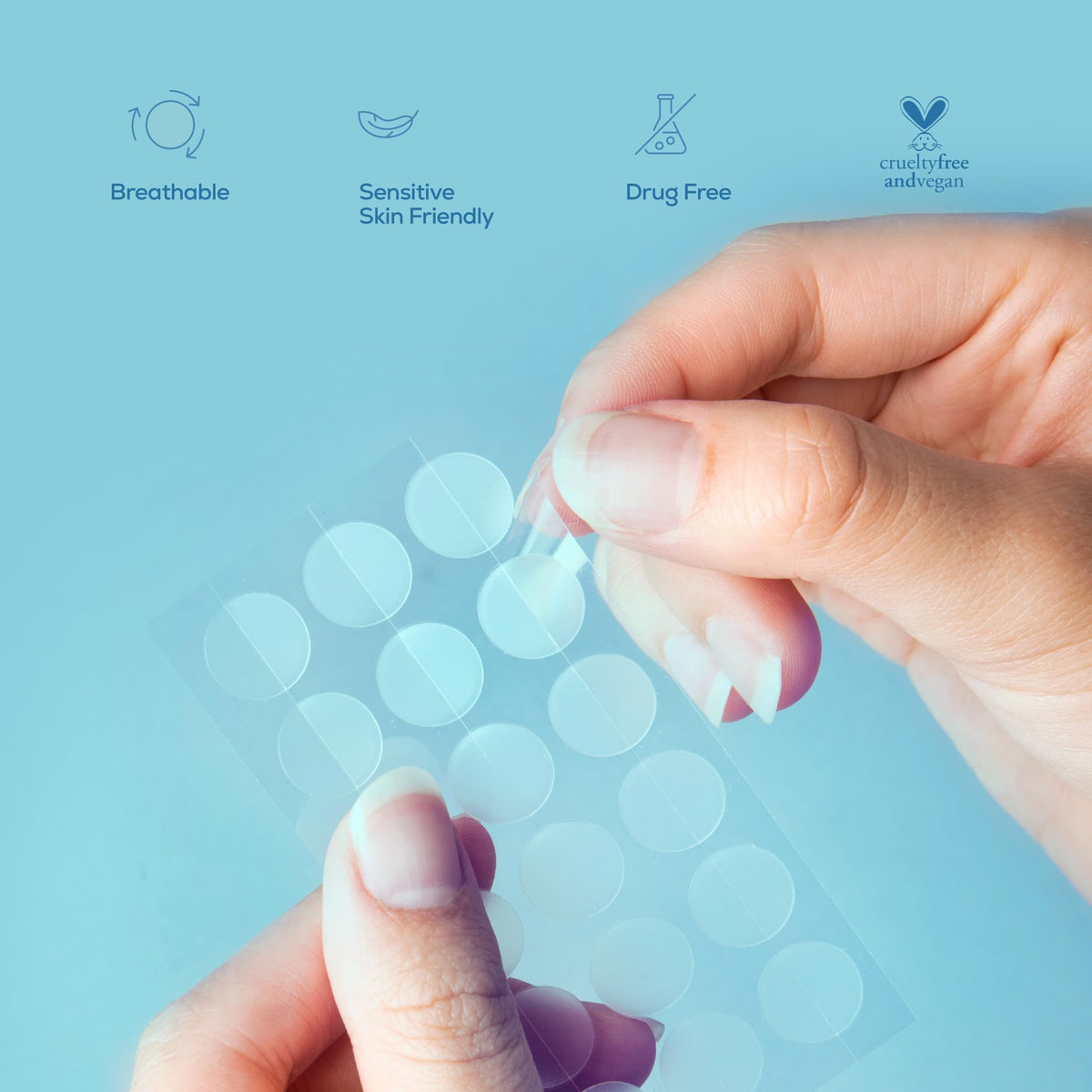 Hanhoo drug-free, non-irritating patch suitable for all skin types