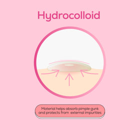 Hanhoo hydrocolloid patches are thin and breathable on skin