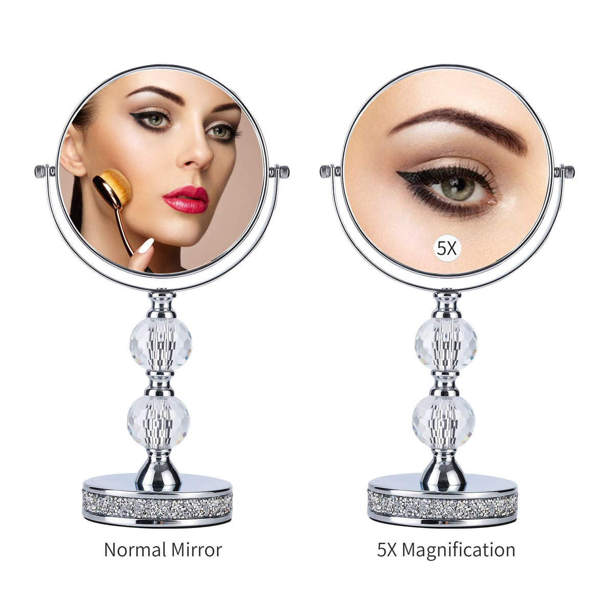 Hanjue professional makeup mirror ready to use straight from the box