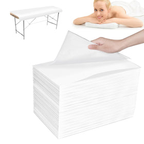 HANLIANGRJD disposable bed sheets 315x71 on a massage table for clean sessions.