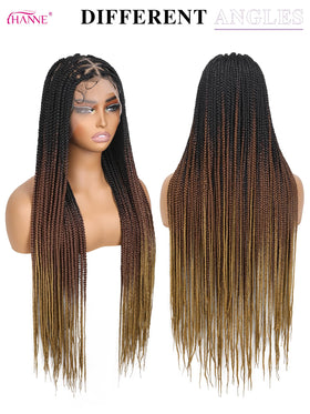 HANNE 100-percent handmade lace wig with adjustable cap for secure fit.