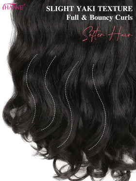 HANNE easy clip-in system for quick, glue-free daily wear