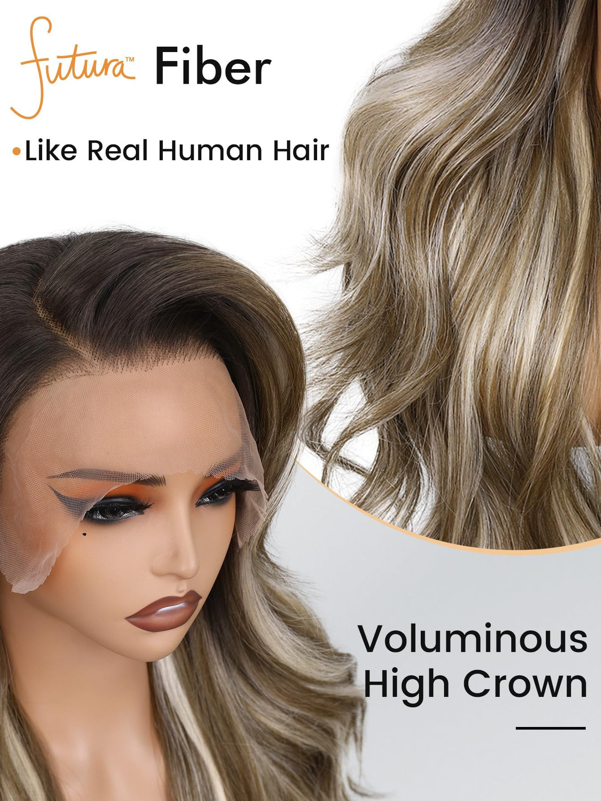 HANNE Japanese Kanekalon Future Fiber feels soft and natural.