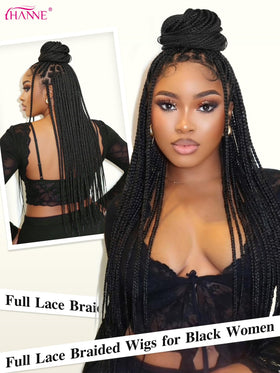 HANNE versatile braided wig for daily wear, events, and evenings.
