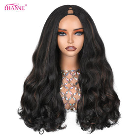 HANNE Yaki Curly V Part wig easy detangling and curl restoration