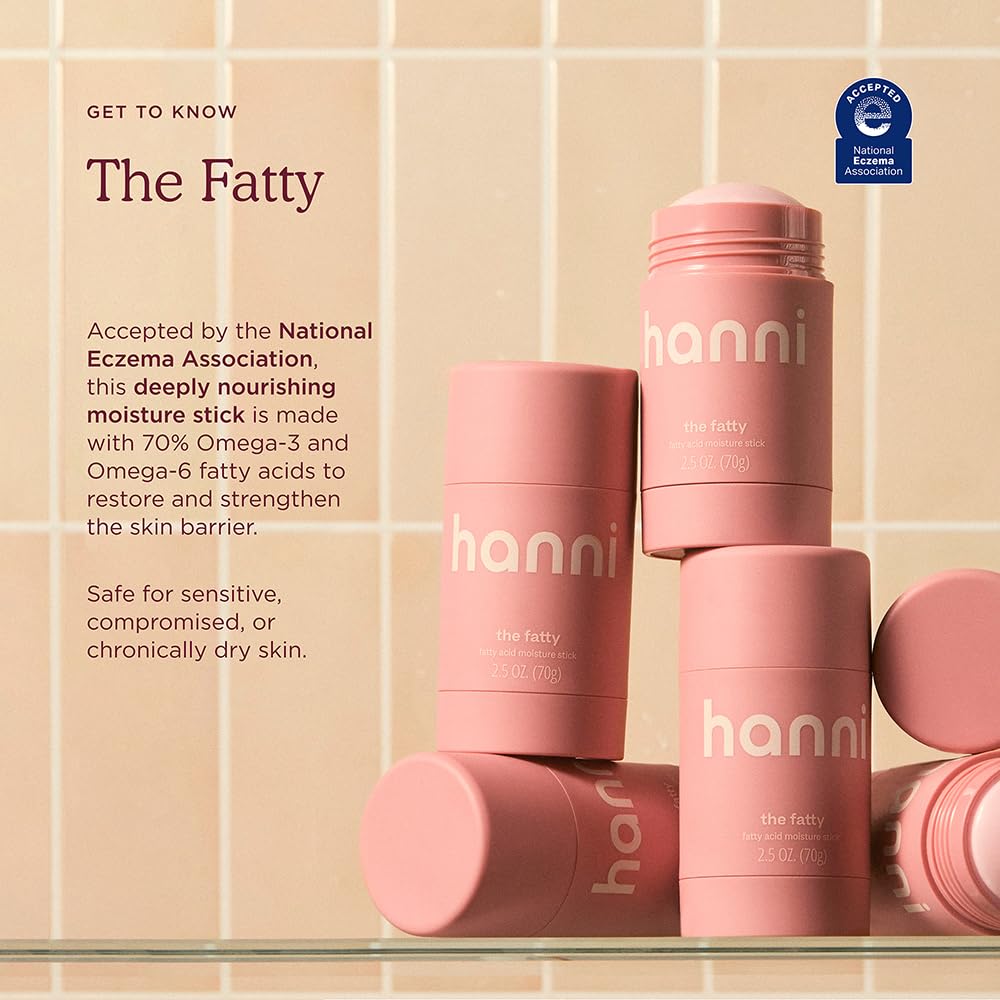 HANNI Fatty fragrance-free stick packaging for sensitive skin