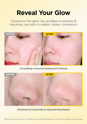 Hanskin PHA balm as first cleanse in a double-cleansing routine