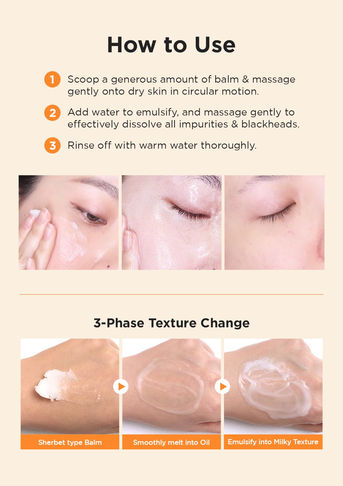 Hanskin travel-friendly packaging of the balm for on the go cleansing
