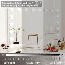 Hansong vanity mirror Bluetooth speakers and microphone for music and calls