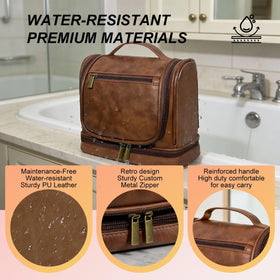 Hanvate bag with 360 degree rotating hook for versatile hanging