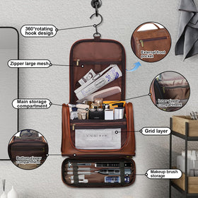 Hanvate bottom waterproof pocket for damp items on the go