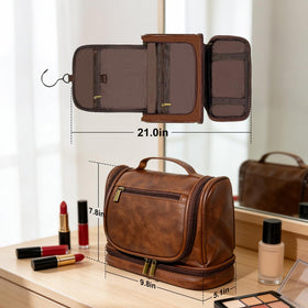 Hanvate bag interior showing multiple compartments for organization