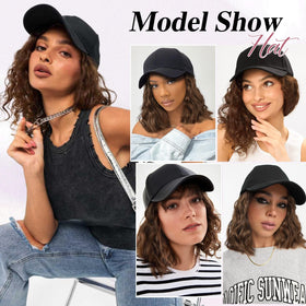 HANYUDIE hat wig provides secure, comfortable all-day wear