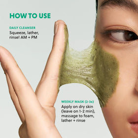 Hanyul soothing cleanse fits into night-time skincare routine.