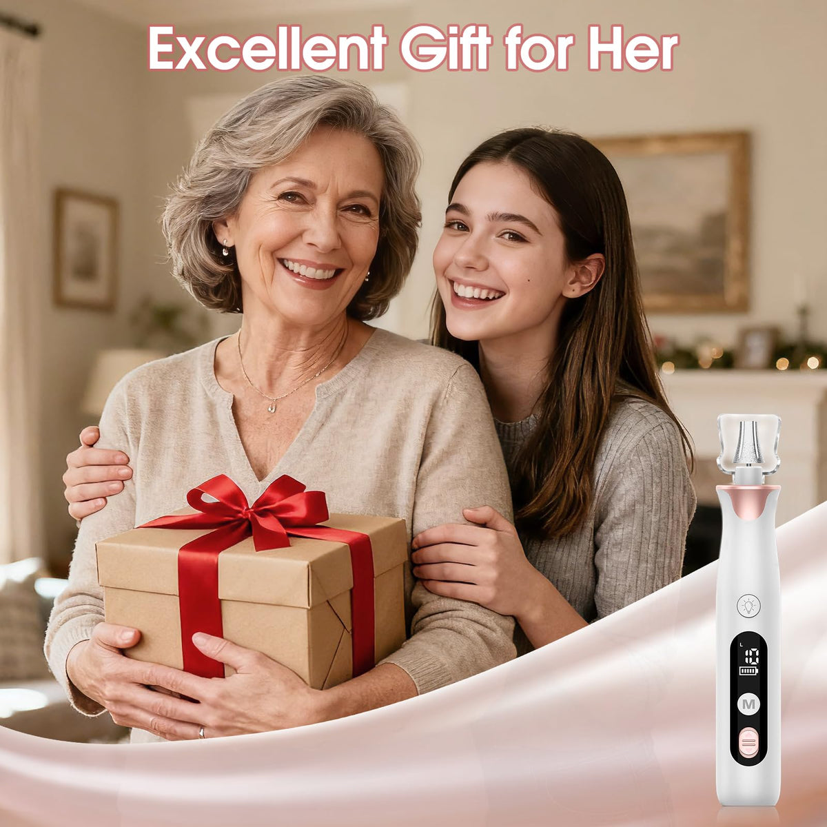 Haootadiy compact cordless design ideal for travel touch-ups