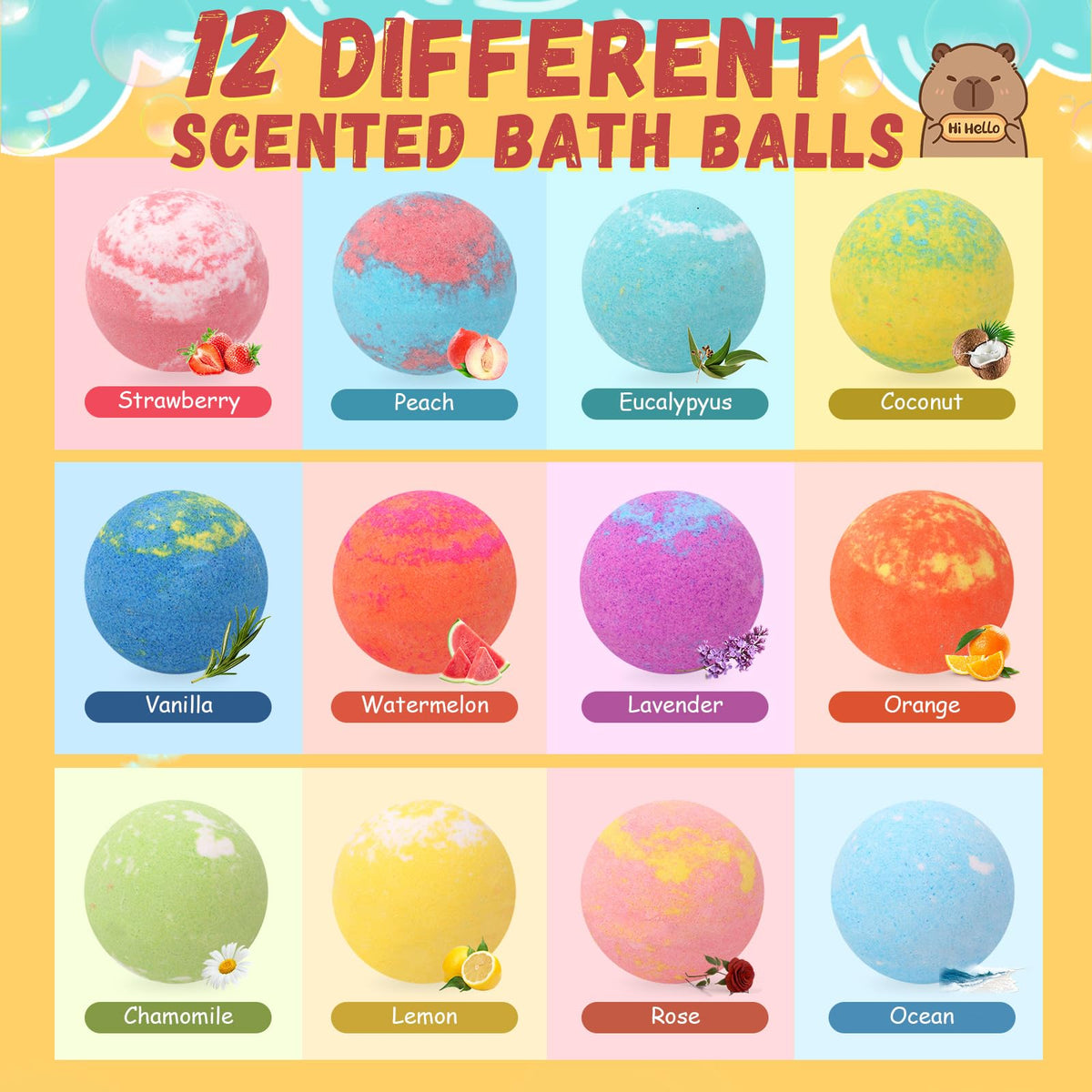 HAPGFS capybara-toy inside bath bombs adds a collectible surprise.