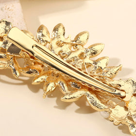 Hapibuy premium alloy hair clip offers secure grip for dancing and photos.