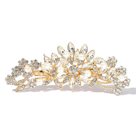 Hapibuy gold-tone hair accessory pairs with wedding gowns and bridesmaid looks.
