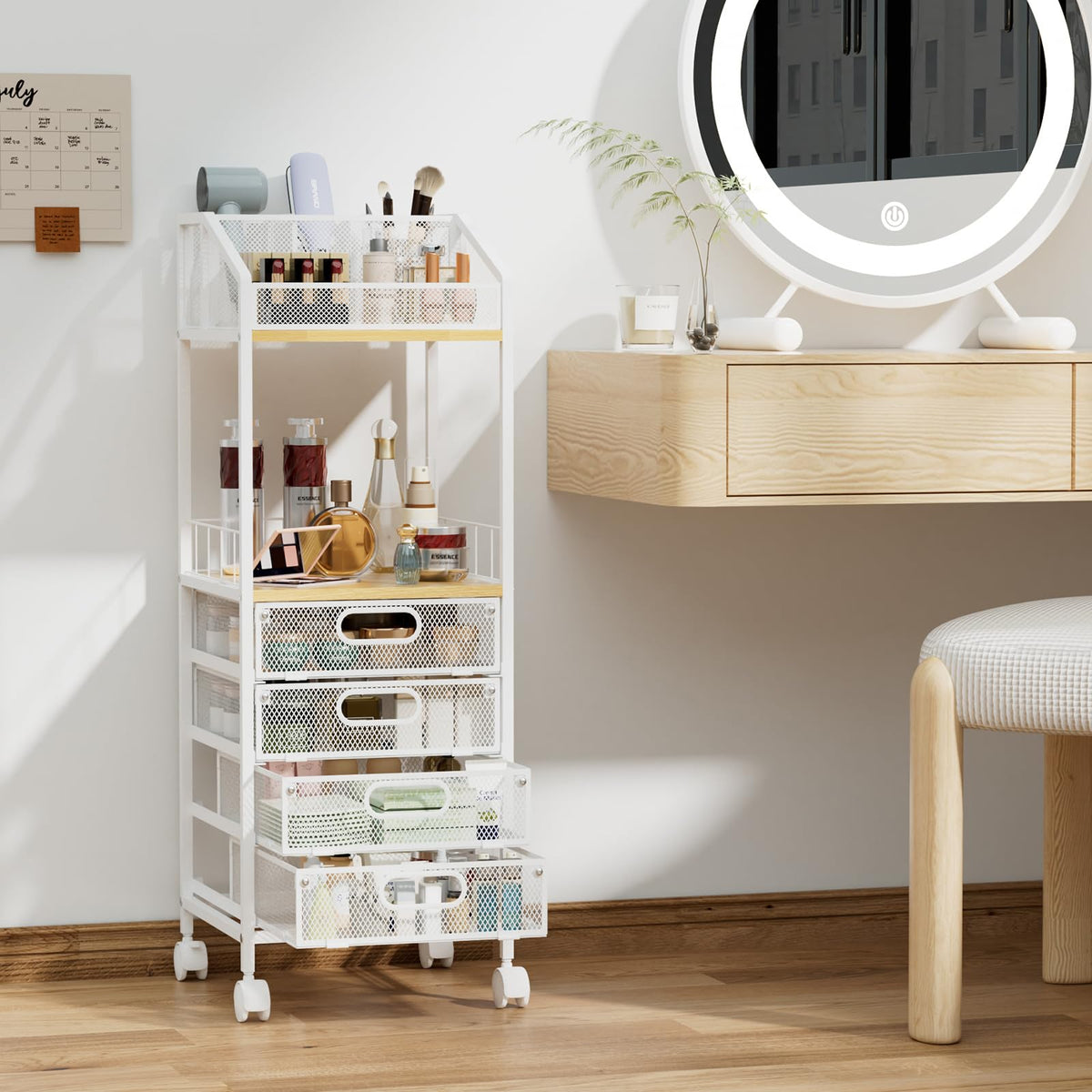 HapiRm rust-resistant construction preserves sleek look in humidity.