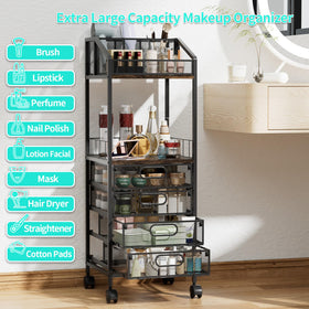 HapiRm mesh drawers provide clear visibility of cosmetics and accessories.