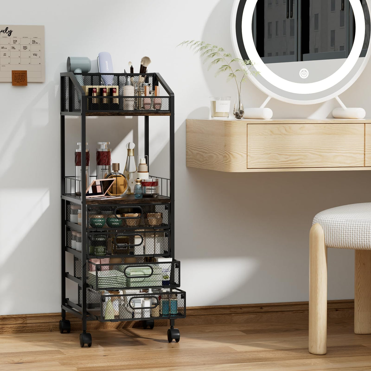 HapiRm rust-resistant materials stay sleek in humid spaces.