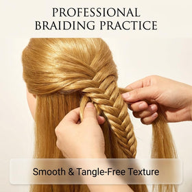 HAPOWELL curling and straightening techniques demonstrated on realistic hair