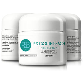 Happy Health Marketplace Pro South Beach Skin Cream day night application demonstrates versatile use.