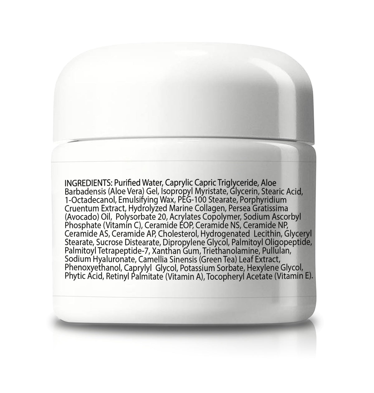 Happy Health Marketplace Pro South Beach Skin Cream pump enabling easy night-time application.