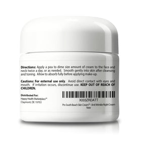 Happy Health Marketplace Pro South Beach Skin Cream texture closeup showing rich moisturizing formula.