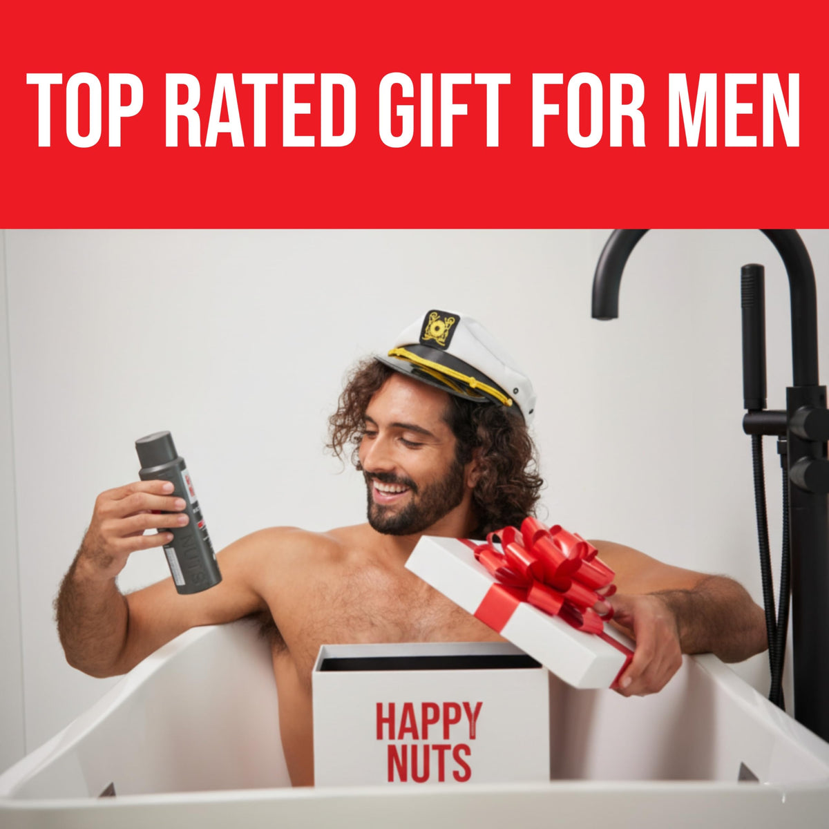 HAPPY NUTS silicone body scrubber textured grip supports secure use in slippery showers