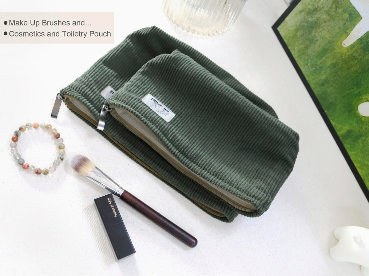 HappyHeidi sage green corduroy bag makes a thoughtful gift.