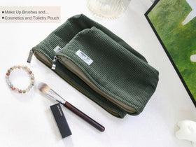 HappyHeidi sage green corduroy bag makes a thoughtful gift.