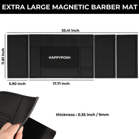 HAPPYPOSH modular mat organization zones for fast tool placement and reduced desk clutter